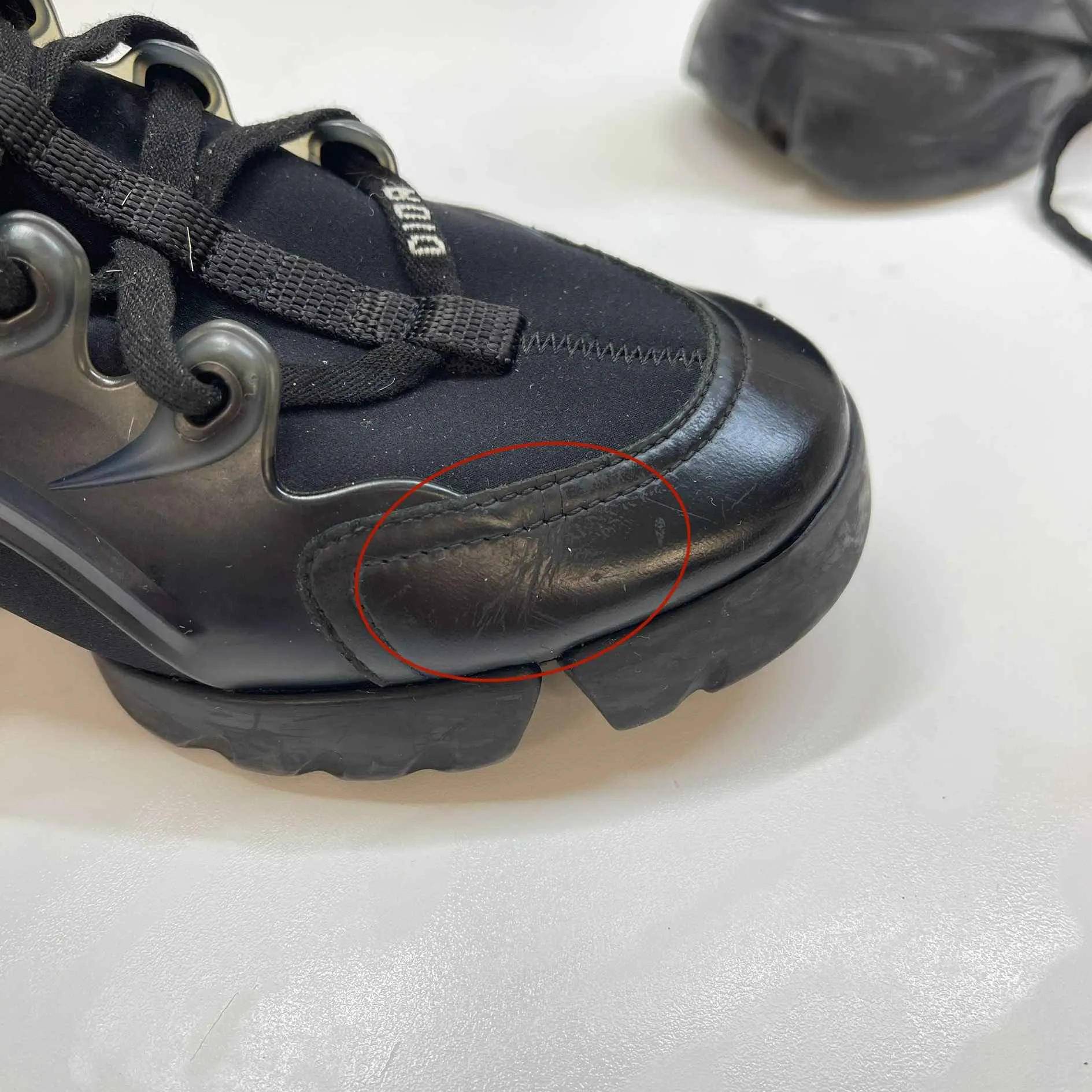 Women's D-Connect Low Trainers Black Size EU 36.5 / UK 3.5