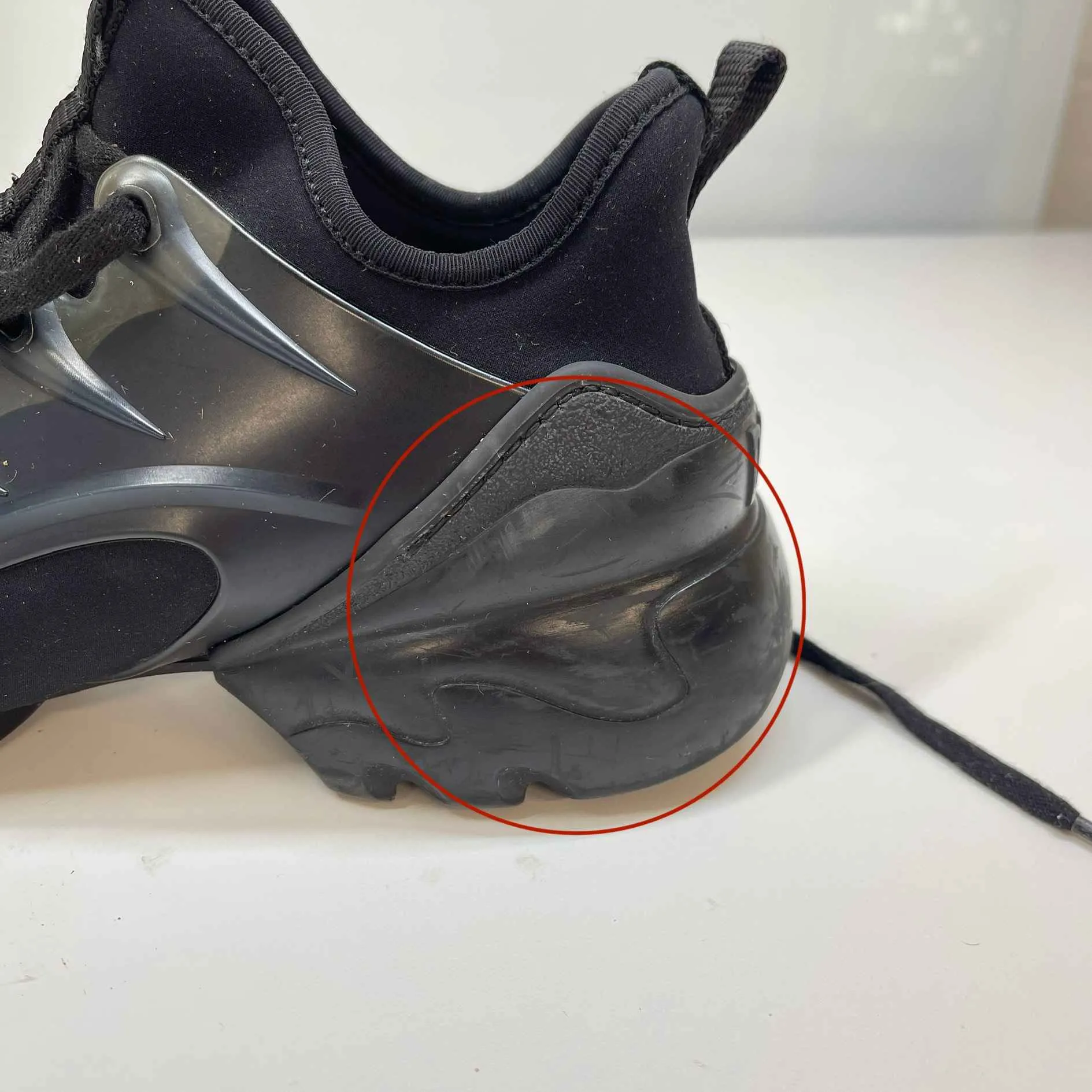 Women's D-Connect Low Trainers Black Size EU 36.5 / UK 3.5
