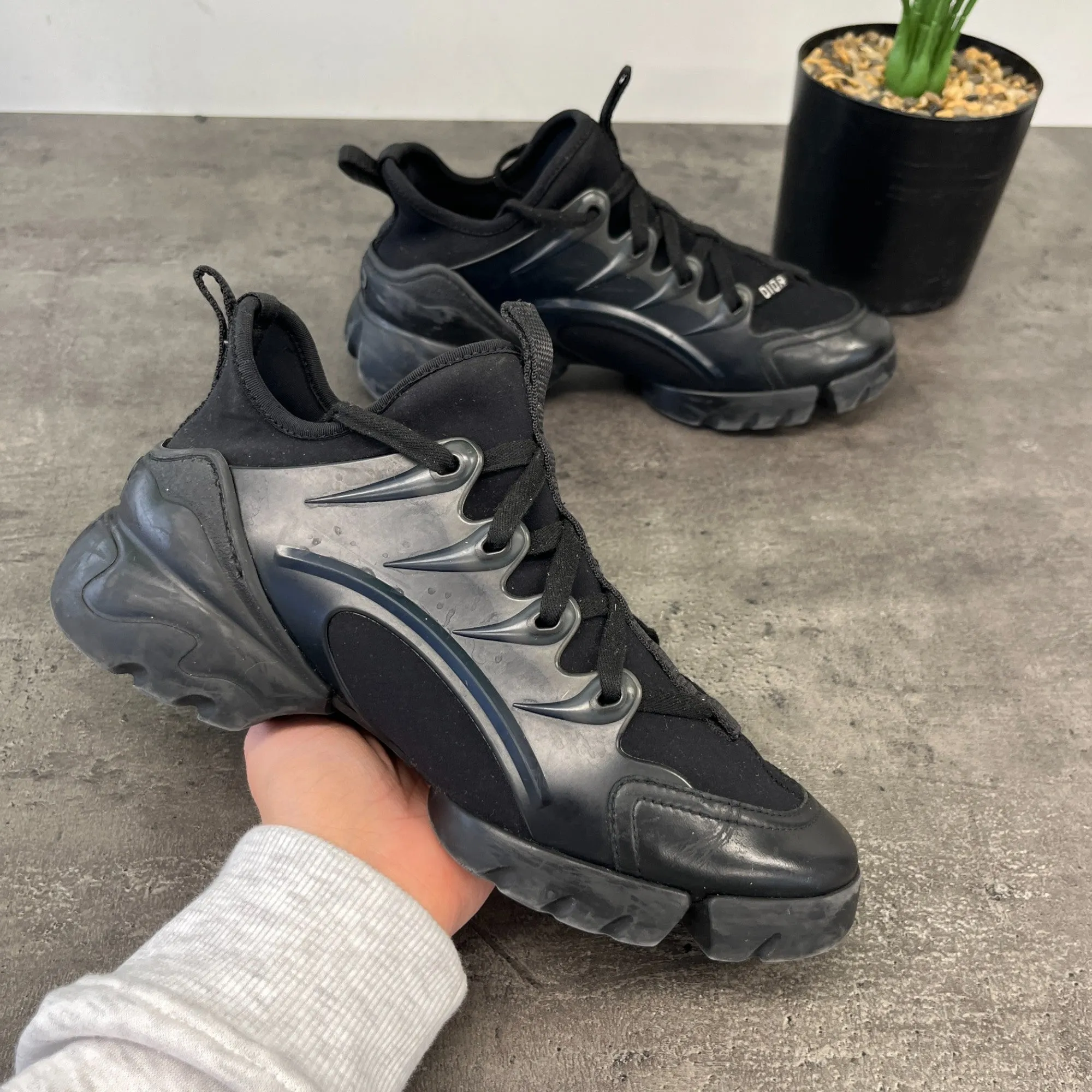 Women's D-Connect Low Trainers Black Size EU 36.5 / UK 3.5