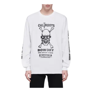 X Caliroots Long Sleeve Tee White